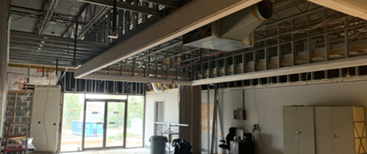 interior retail space renovation